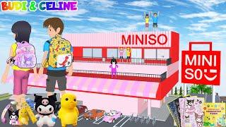 Yuta Mio Ke Miniso Beli Tas dan Buku Baru Sanrio Kuromi Dino Kuning Untuk Sekolah | Sakura School