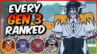Every Gen 3 Tailed Spirit RANKED From WORST To BEST in Shinobi Life 2!