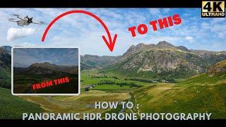 How to shoot a panoramic HDR photo with your DJI Mini 3 drone - Drone photography tutorial