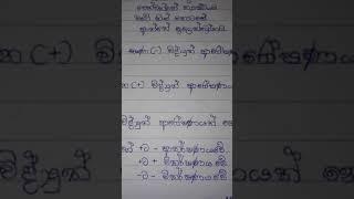 පරමාණු /Atom in sinhala  (science )