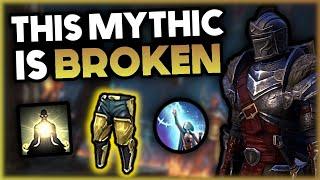 This New Tanking Mythic is Broken - Esoteric Environment Greaves | Elder Scrolls Online - Necrom PTS