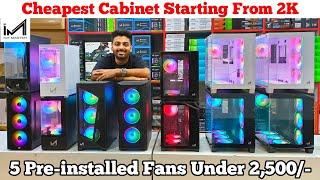 ₹9,000/- Mein 7ARGB Fans ke Sath Fish Tank Design Cabinet  | Best Budget Cabinets from Ice Master