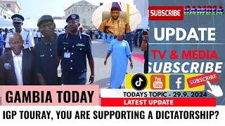 IGP TOURAY, YOU ARE SUPPORTING A DICTATORSHIP?