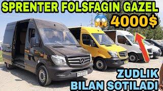 15 AVGUST QOQON MASHINA BOZORIDA SPRINTER  271 METANLISI BORTLISI AVTOMAT KAROPKALISI AVTOMABILLARI