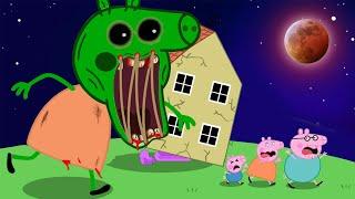 Zombie Apocalypse, Peppa Pig Turn Into Giant Zombie At School ? ?| Peppa Pig Funny Animation