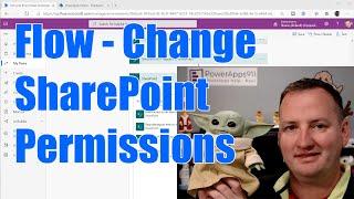 Power Automate SharePoint Permissions and Security - Grant, Remove, and inherit with Flow