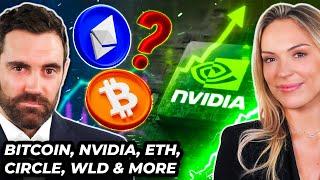 Crypto News: Bitcoin Break Out, ETH, Circle, NVIDIA, WLD & MORE!!