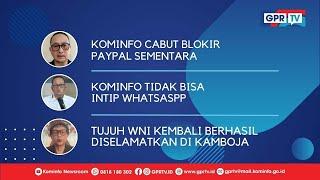 Kominfo Cabut Blokir PayPal Sementara | Kominfo Newsroom 1/3