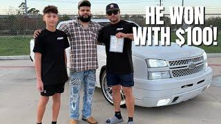 GIVEAWAY WINNER PICKS UP HIS NEW TRUCK!