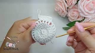 ¡¡¡GUAU!!!¡Muy fácil! Rápido de tejer Modelo único de Ganchillo TUTORIAL#crochet #freepattern