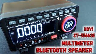  Desktop multimeter with Bluetooth speaker! Unusual, but very convenient  Multimeter ZOYI 5566-SE 