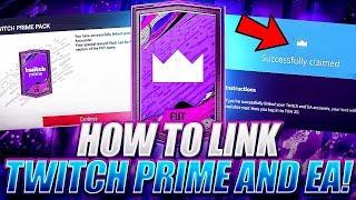 LINK EA AND TWITCH PRIME ACCOUNT FOR FREE PACKS! FIFA 20