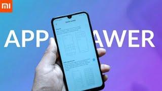 How to enable app drawer in MIUI 11|| Redmi note 7pro/Note 8