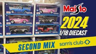 2024 Maisto 1/18 SCALE second Mix at Sam's Club!!