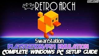 RetroarchPS1/SwanStation Setup Guide #retroarch #ps1 #emulator