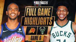 SUNS at BUCKS | FULL GAME 6 NBA FINALS HIGHLIGHTS | July 20, 2021