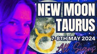 New Moon in Taurus 18°: Astrology Predictions for All Signs I May 7-8, 2024