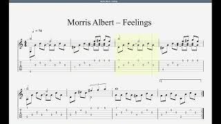 Morris Albert - Feelings (Guitar Tabs)