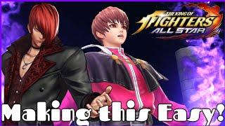 These characters may have a cheat code for aegis! King of Fighters All Star