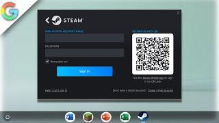 How To Install Steam On Chromebook | 2024 | STEAM GAMEPLAY Chromebook