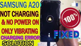 samsung A20 not charging & no power ON problem fixed/Charging ERROR solution 100% with proof 2021new