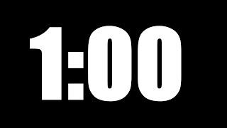 1 MINUTE TIMER | LOUD ALARM  ⏰