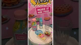 Mini Verse Make It Mini Food Unboxing Strawberry Shake