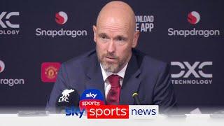 Erik ten Hag clashes with reporter in fiery exchange after Man Utd's 3-0 defeat to Liverpool