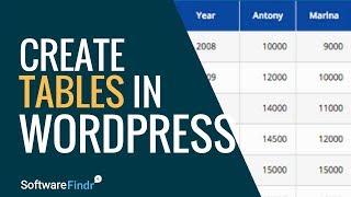 How to add Tables to WordPress (in 3 Easy Steps )