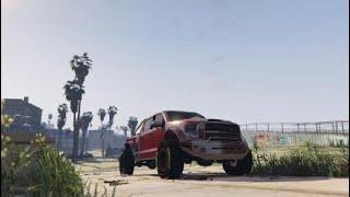 Gta5,Vapid Caracara 4x4, Off Road, fully modded, One of the best looking Pickups Trucks in game