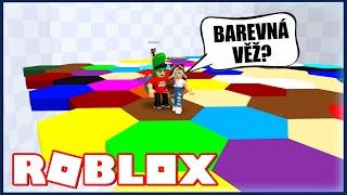 BAREVNÁ VĚŽ MĚ NEMÁ RÁDA! Roblox Color Block Tower w/@VendaliRoblox