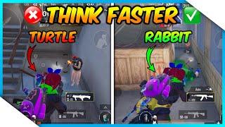 HOW TO THINK FASTER THAN YOUR ENEMY | BGMI & PUBG MOBILE TIPS AND TRICKS