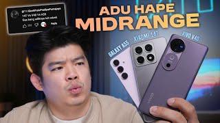 Hape Rp 5-6 Jutaan Terbaik?! Xiaomi 14T vs vivo V40 vs Samsung Galaxy A55