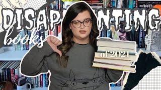 most disappointing books of 2021 (welcome to the ROAST )