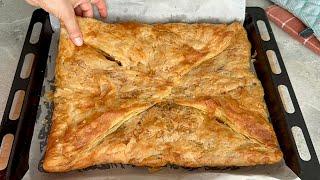 BÖYLESİNİ NE YAPMADIM NE GÖRMEDİM AŞIRI KOLAY  ÇITIR ÇITIR EL AÇMASI BÖREK TARİFİ