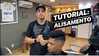 TUTORIAL: ALISAMENTO EM CABELO MASCULINO (AMÔNIA)