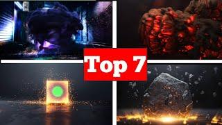 Top 7 Best 3D Intro Templates For YouTube || Without Text || Tech Rook