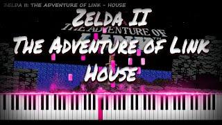 Zelda II The Adventure of Link - House | VIDEO GAME PIANO COVER | PIANO TUTORIAL