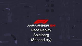 F1 Manager 24 Race Replay Spielberg (Second try) No Commentary