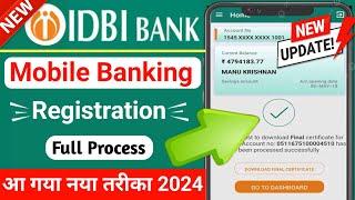 IDBI Mobile Banking Registration 2024 || How to activate mobile banking of idbi bank | @ssmsmarttech