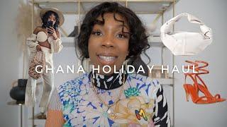 WHAT I'LL BE WEARING IN GHANA DECEMBER 2021 | Holiday Try on Haul | #ALEXISADJEI