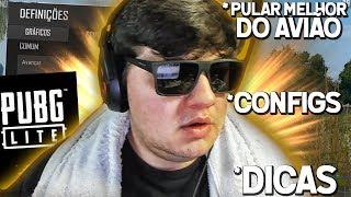 DICAS e CONFIGS P/ JOGAR MELHOR PUBG LITE