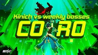 C0 Kinich VS ALL Weekly Bosses | Kinich Damage Showcase and Gameplay | Genshin Impact 5.0