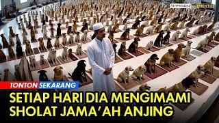 Viral Masjid Dipenuhi Anjing dan Kucing Sholat Jamaah