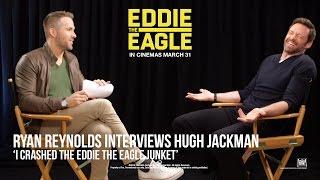 Eddie The Eagle [Ryan Reynolds Interviews Hugh Jackman in HD (1080p)]