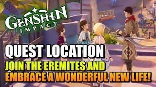Genshin Impact - Join The Eremites And Embrace A Wonderful New Life! (Quest Location)
