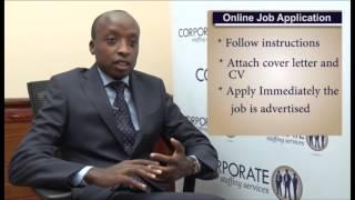 Advice On Online Job Application In Kenya