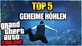 TOP 5 GEHEIME Höhlen in GTA 5 Online | SECRET LOCATION