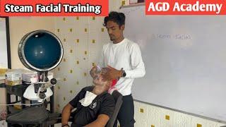 ￼ Steam Facial Karne Ke ￼Step ￼| Bleach Facial | Salon Academy