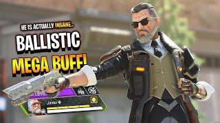 they gave Ballistic a MEGA BUFF and.. yeah he is nuts.